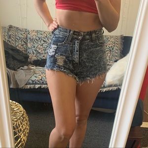 Jean shorts